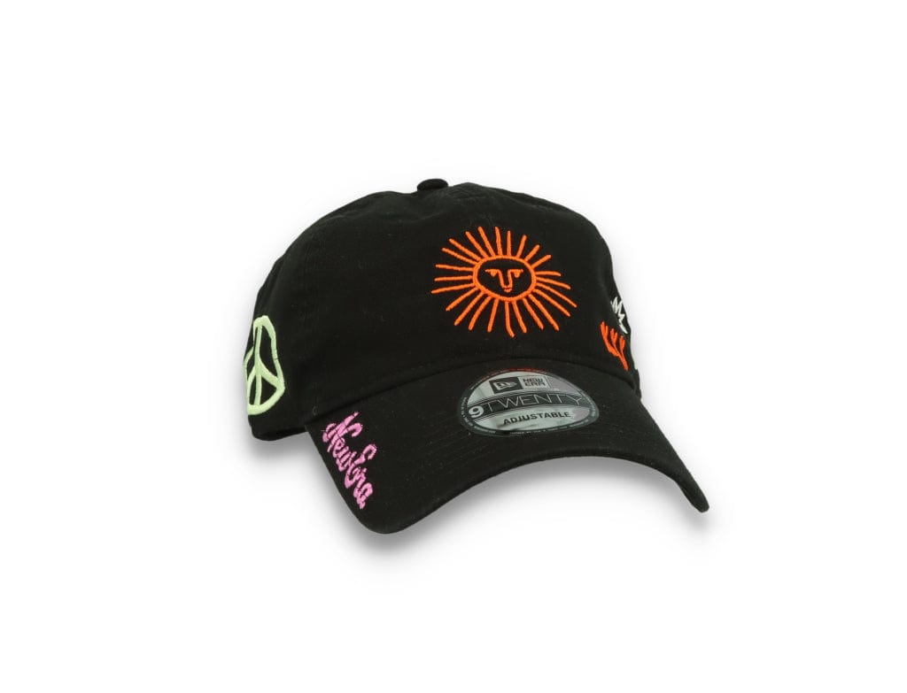 9TWENTY Washed Graphic New Era Black - LOKK