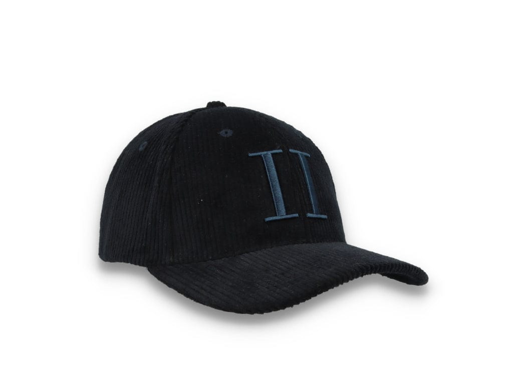 Encore Corduroy Baseball Cap Dark Navy - LOKK