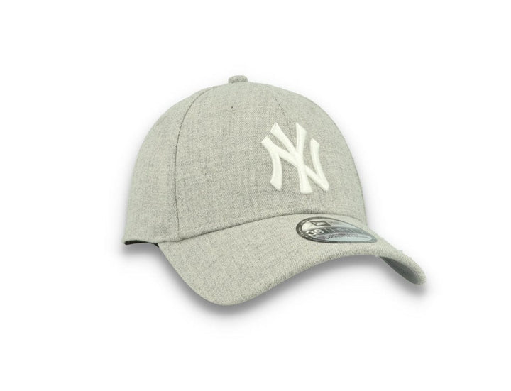 39THIRTY New York Yankees Wool Heather Grey/white - LOKK