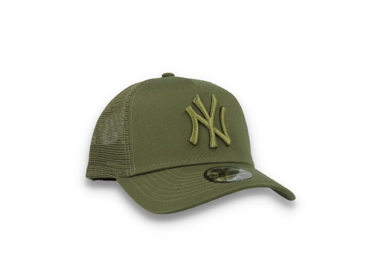 Kids Tonal Mesh Trucker New York Yankees  Olive/olive - LOKK