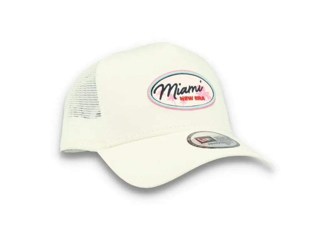 Oval State Trucker New Era White - LOKK
