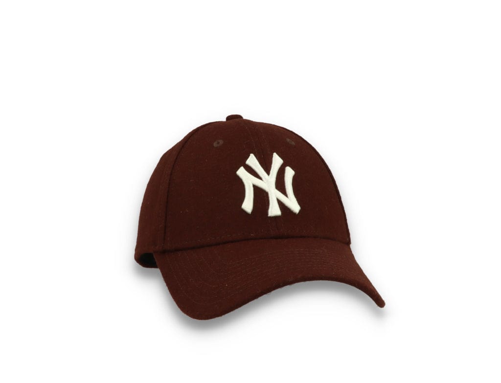 9FORTY Melton Wool New York Yankees Brown Suede/White