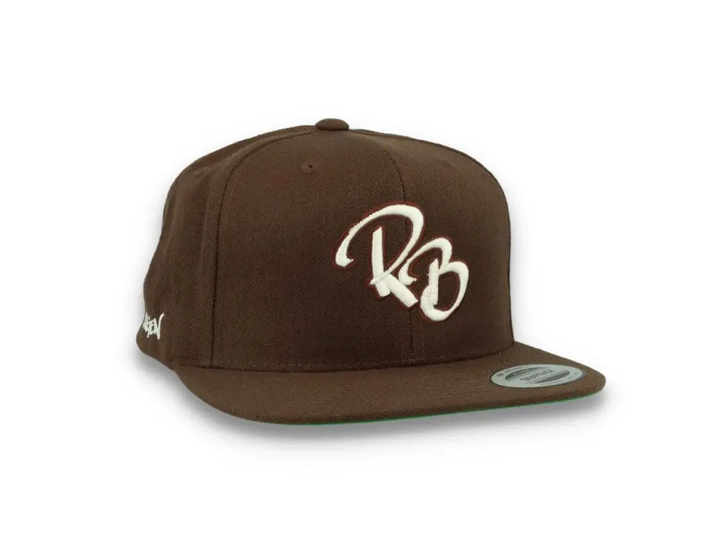 LOKK X RADIO BORGEN Snapback Brown/White - LOKK