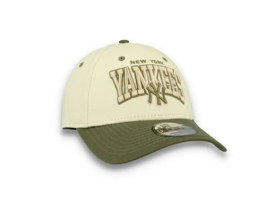 9FORTY White Crown New York Yankees Ivory/Olive - LOKK