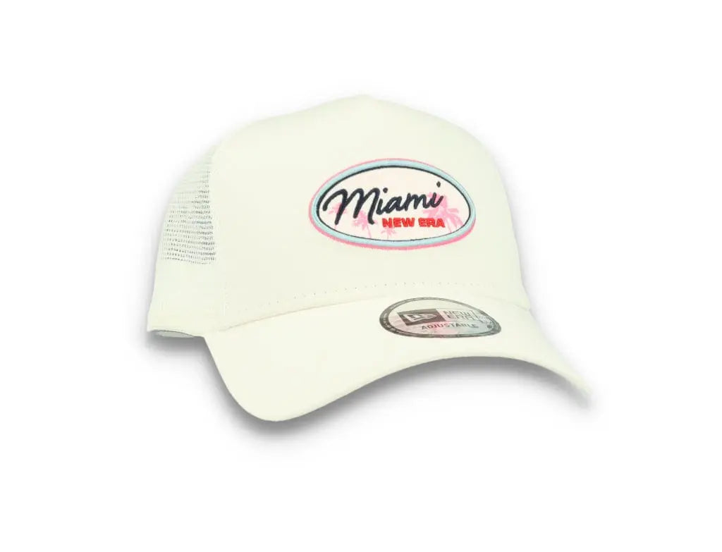 Oval State Trucker New Era White - LOKK