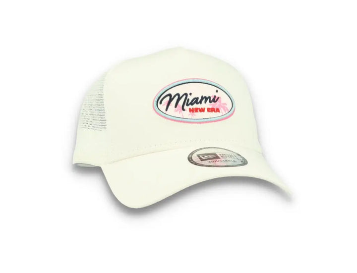 Oval State Trucker New Era White - LOKK