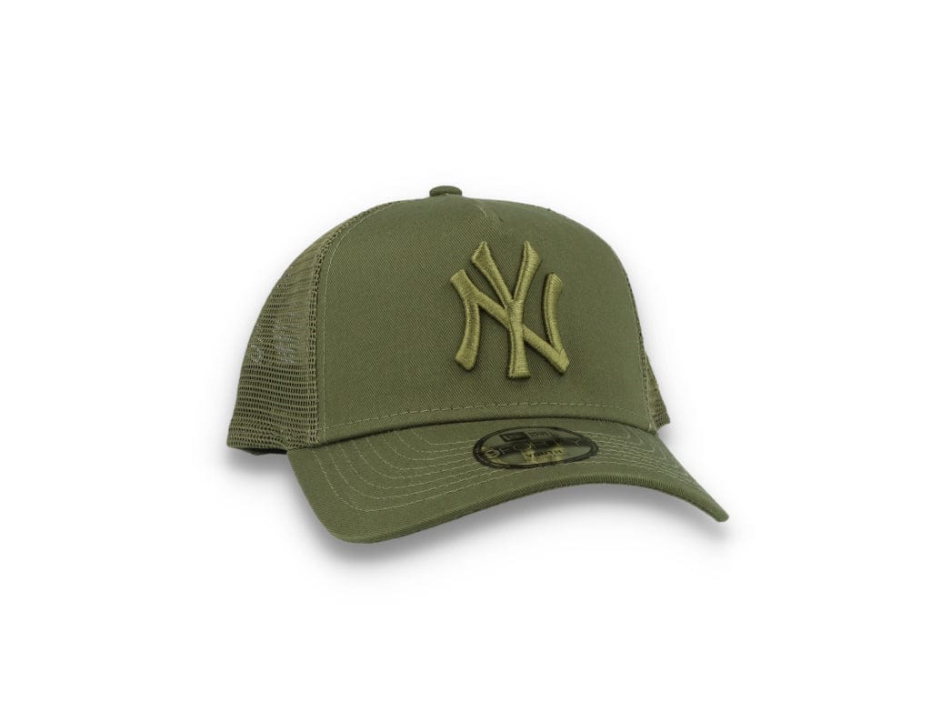 Kids Tonal Mesh Trucker New York Yankees  Olive/olive - LOKK
