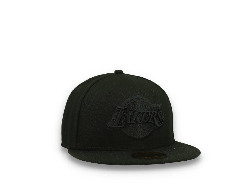 59FIFTY Black On Black NBA Essential Los Angeles Lakers