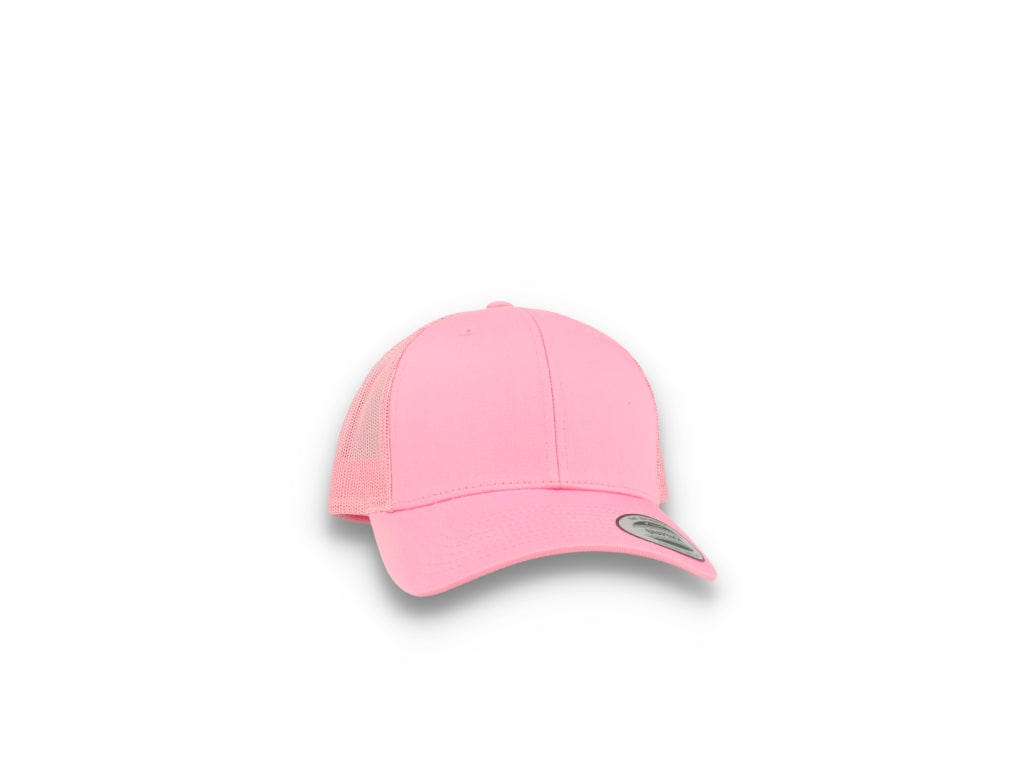 Pink Trucker Cap Retro - Yupoong 6606