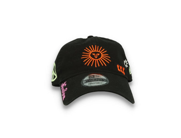 9TWENTY Washed Graphic New Era Black - LOKK