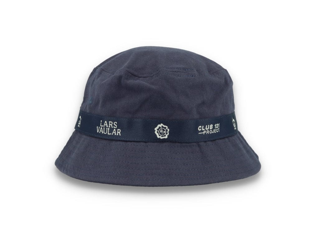 Lars Vaular x 121 Bucket Hat Washed Navy - LOKK