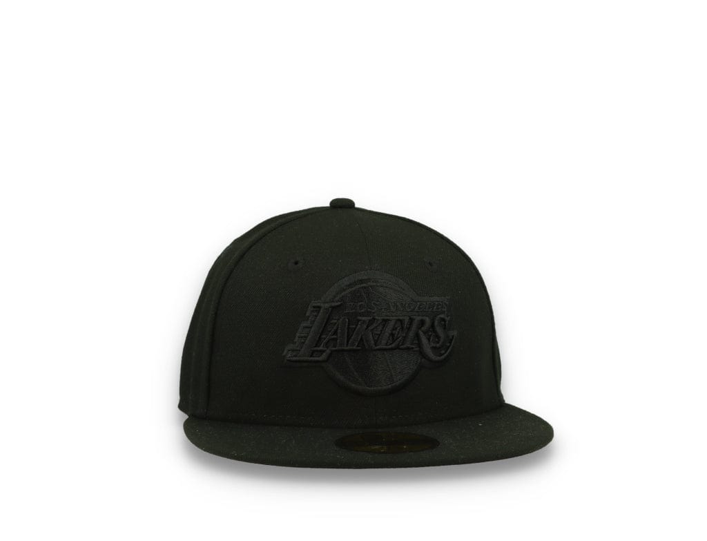 59FIFTY Black On Black NBA Essential Los Angeles Lakers