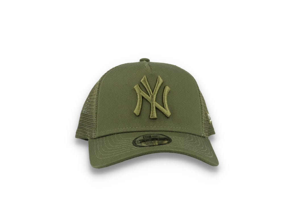 Kids Tonal Mesh Trucker New York Yankees  Olive/olive - LOKK