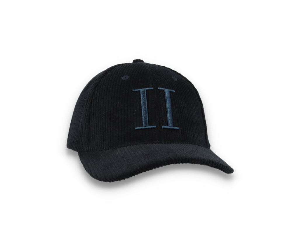 Encore Corduroy Baseball Cap Dark Navy - LOKK