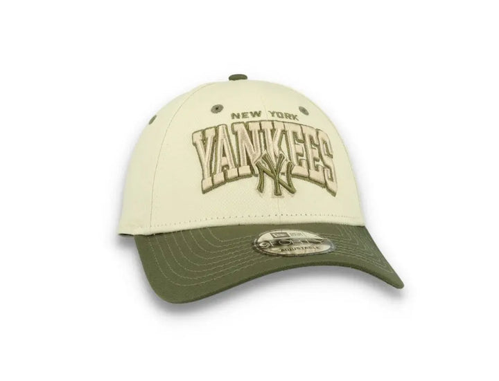 9FORTY White Crown New York Yankees Ivory/Olive - LOKK