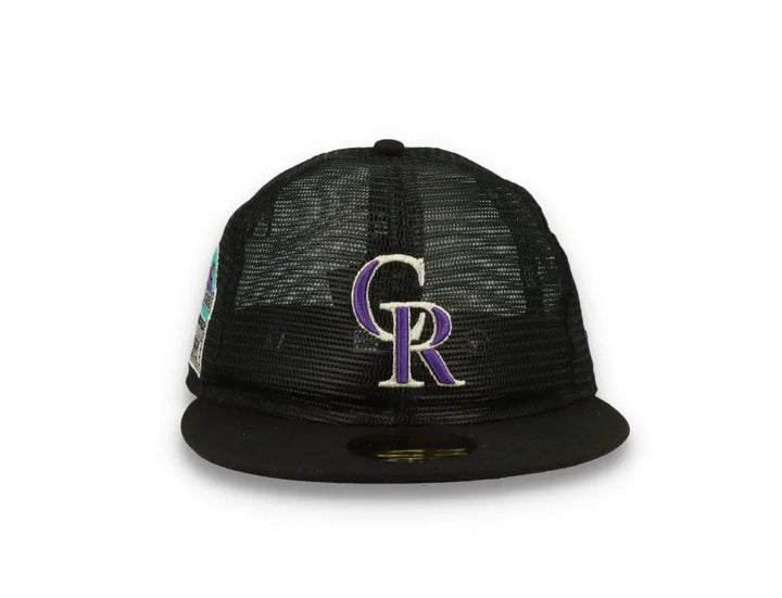 59FIFTY MLB Mesh Patch Colorado Rockies Black - LOKK