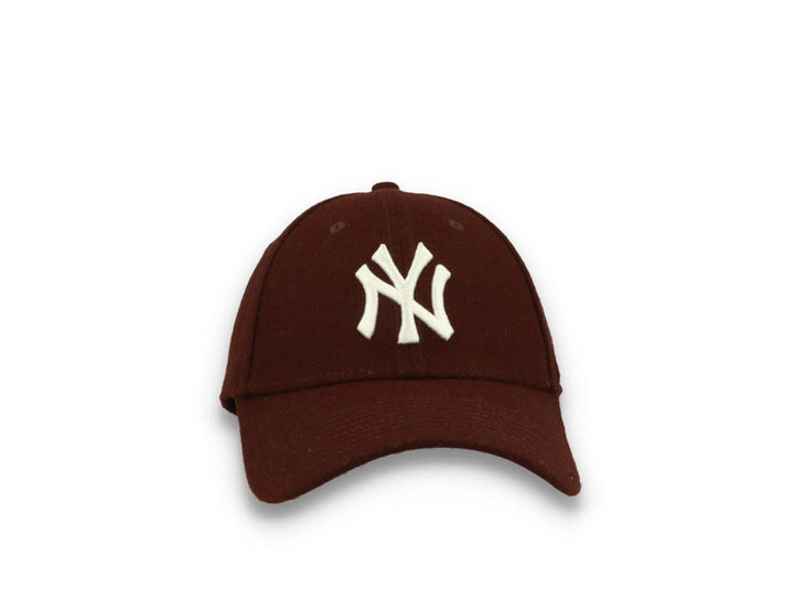 9FORTY Melton Wool New York Yankees Brown Suede/White