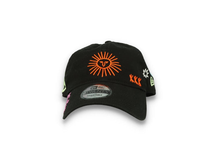9TWENTY Washed Graphic New Era Black - LOKK