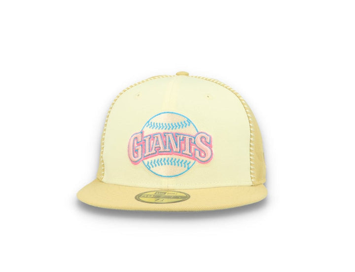 59FIFTY San Francisco Giants Seam Stitch Chalk White - LOKK