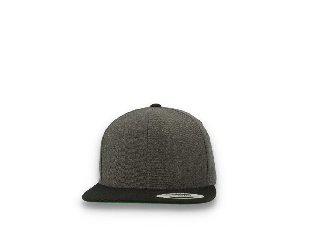 Yupoong Classic Snapback 6089MT Charcoal/Black