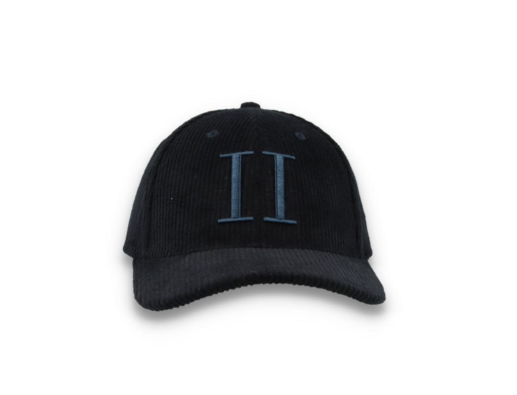 Encore Corduroy Baseball Cap Dark Navy - LOKK
