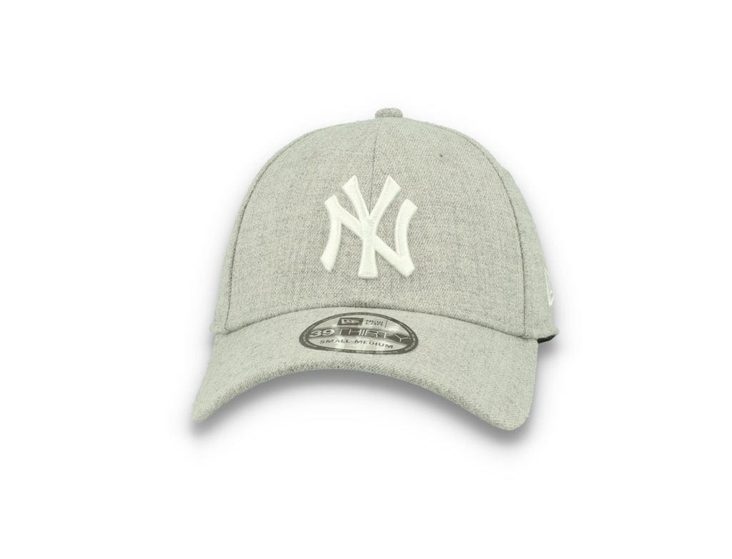 39THIRTY New York Yankees Wool Heather Grey/white