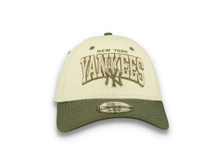 9FORTY White Crown New York Yankees Ivory/Olive - LOKK