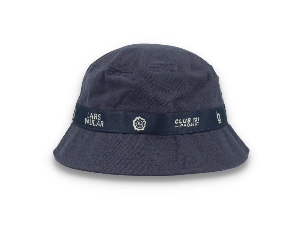 Lars Vaular x 121 Bucket Hat Washed Navy - LOKK