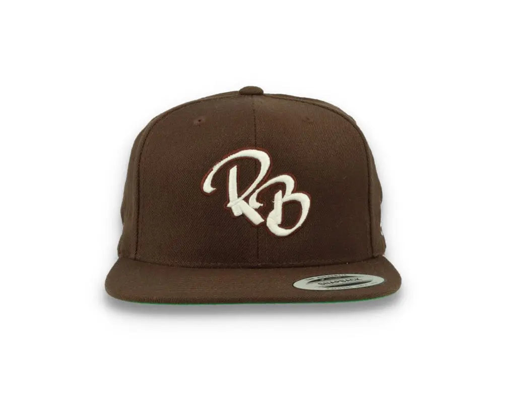 LOKK X RADIO BORGEN Snapback Brown/White - LOKK