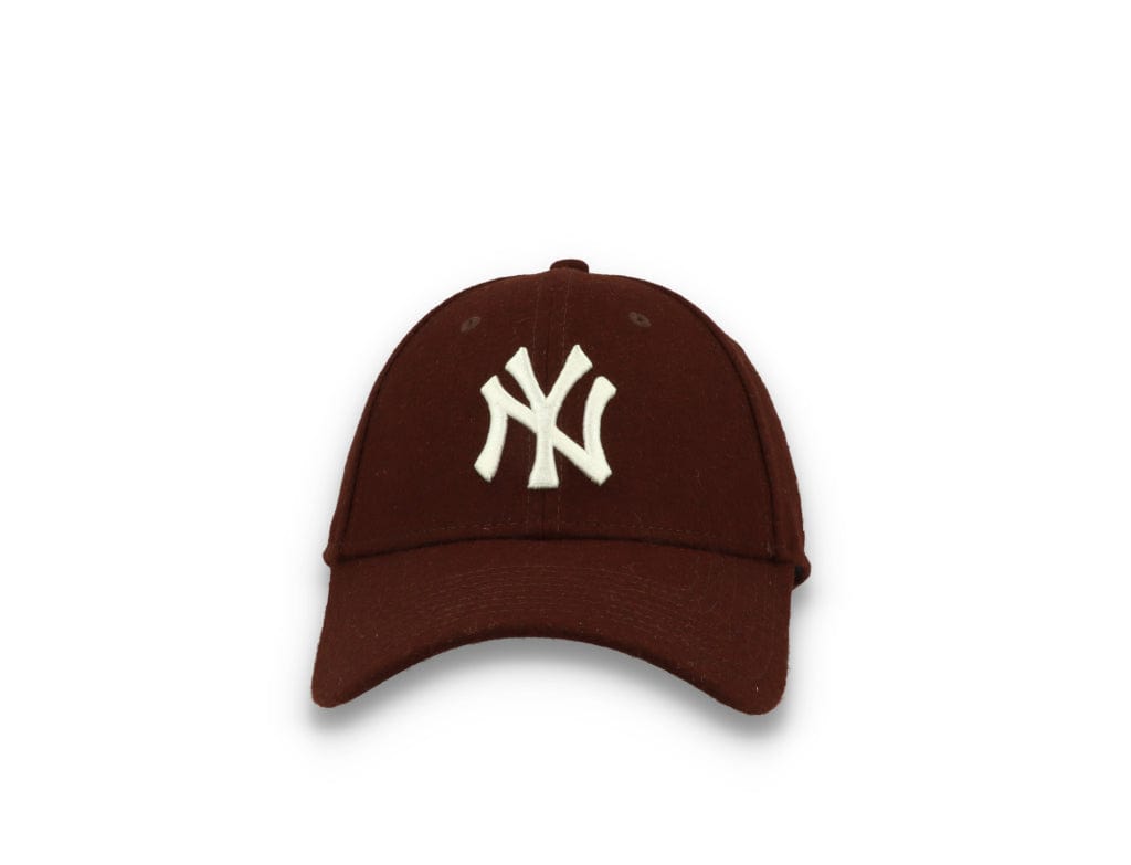 9FORTY Melton Wool New York Yankees Brown Suede/White