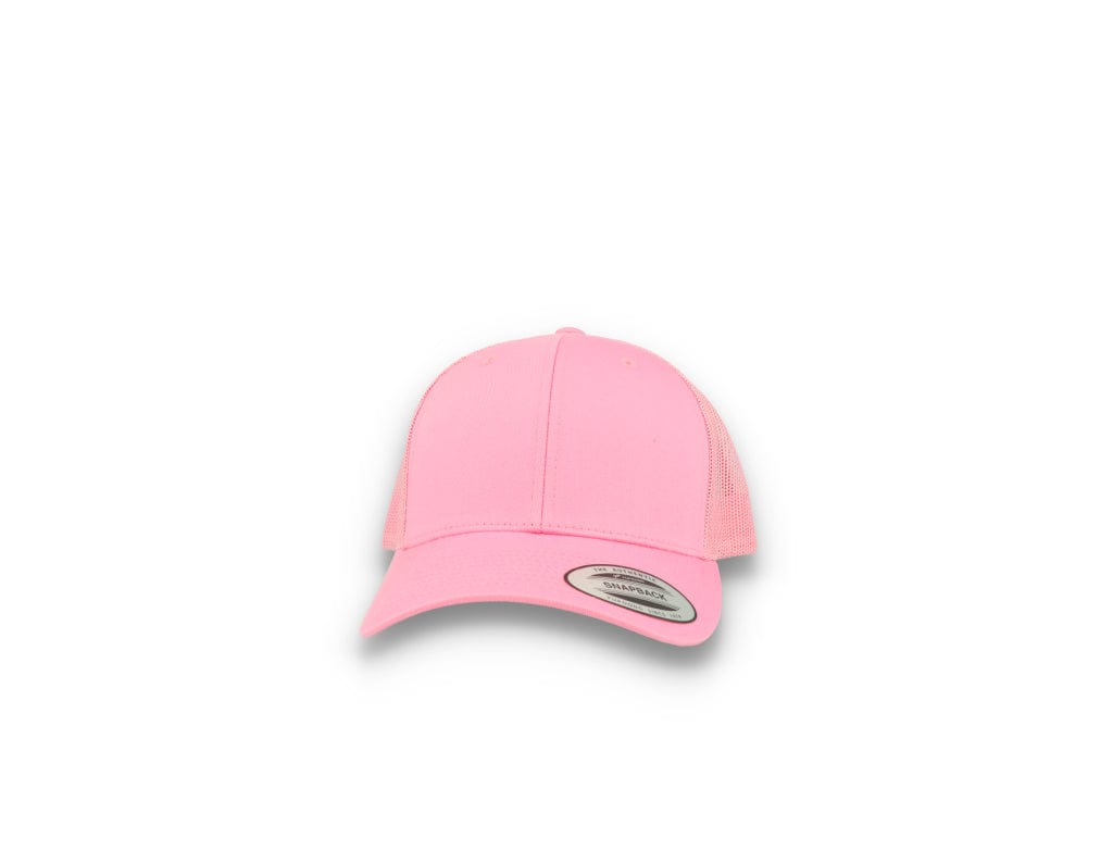 Pink Trucker Cap Retro - Yupoong 6606