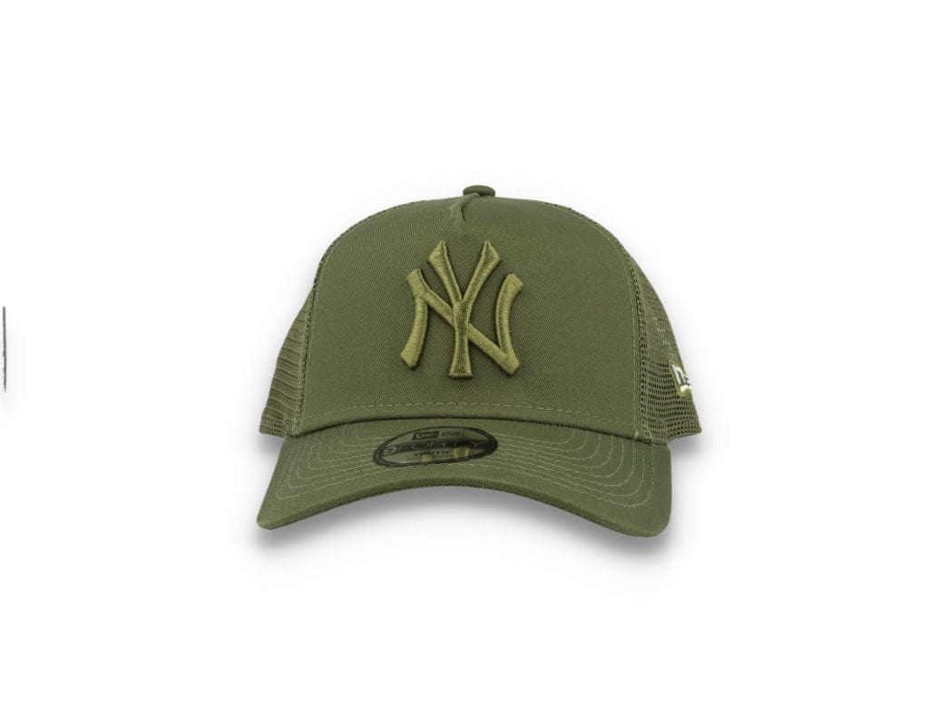Kids Tonal Mesh Trucker New York Yankees  Olive/olive - LOKK