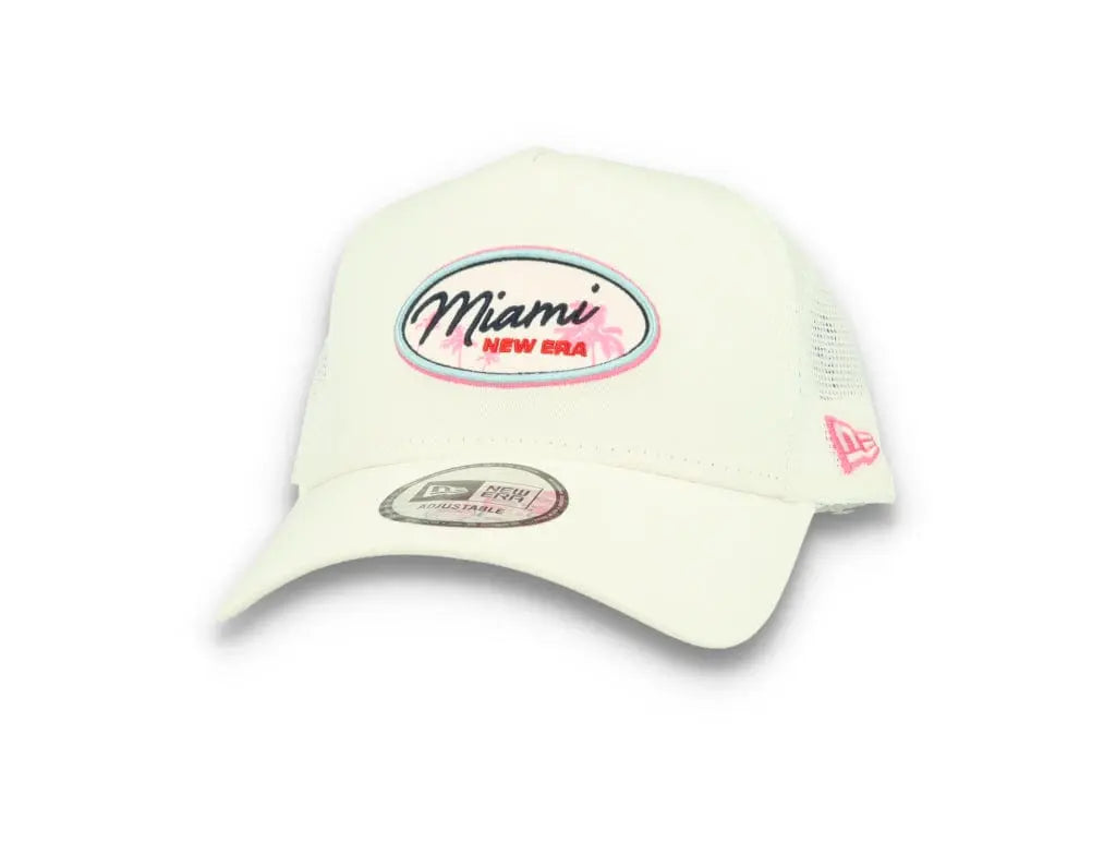 Oval State Trucker New Era White - LOKK