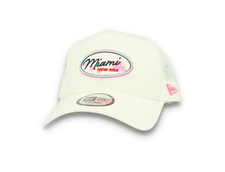 Oval State Trucker New Era White - LOKK