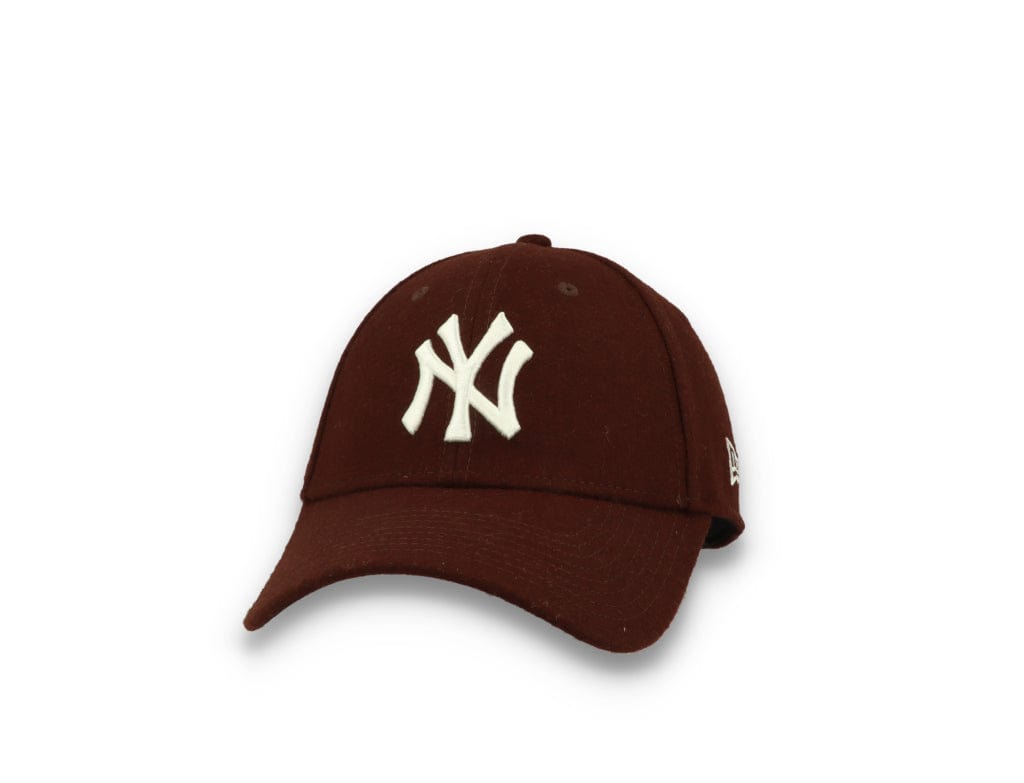 9FORTY Melton Wool New York Yankees Brown Suede/White