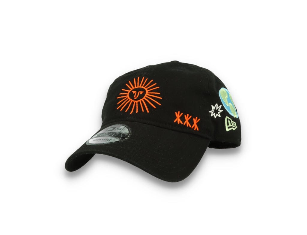 9TWENTY Washed Graphic New Era Black - LOKK
