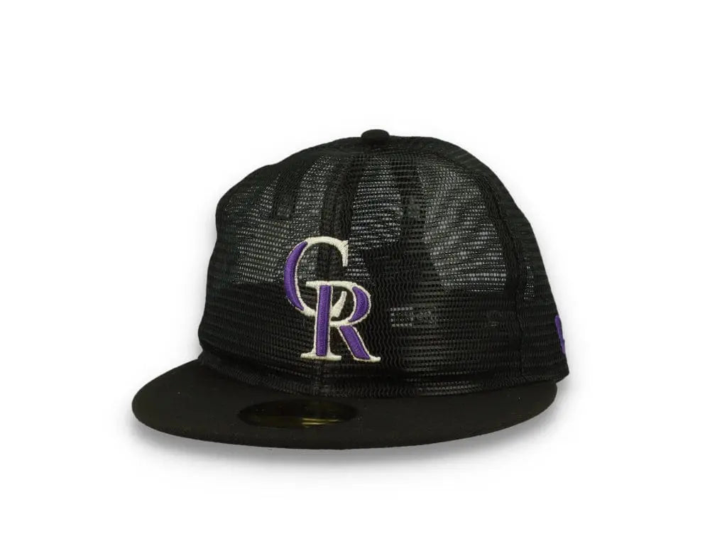 59FIFTY MLB Mesh Patch Colorado Rockies Black - LOKK