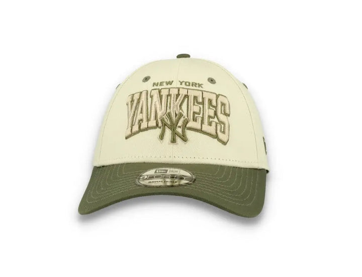 9FORTY White Crown New York Yankees Ivory/Olive - LOKK