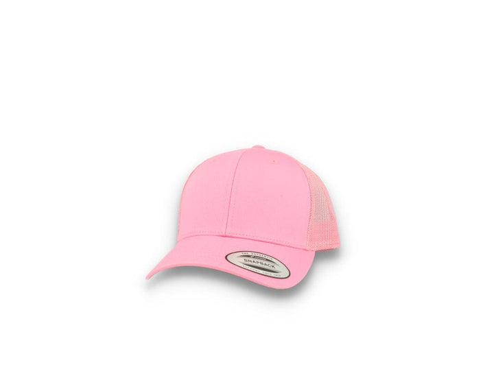 Pink Trucker Cap Retro - Yupoong 6606