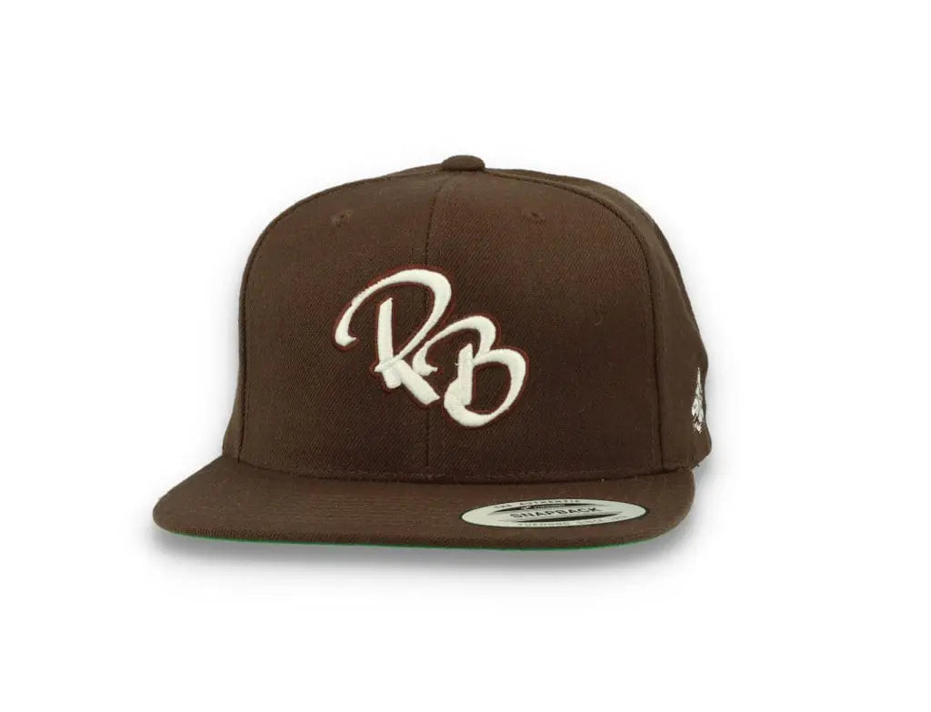 LOKK X RADIO BORGEN Snapback Brown/White - LOKK