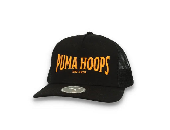 Puma Basketball Trucker Cap Black - LOKK