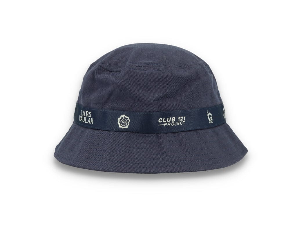 Lars Vaular x 121 Bucket Hat Washed Navy - LOKK