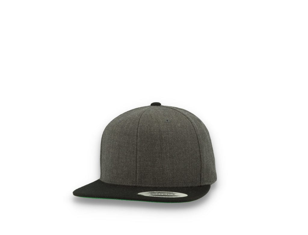 Yupoong Classic Snapback 6089MT Charcoal/Black