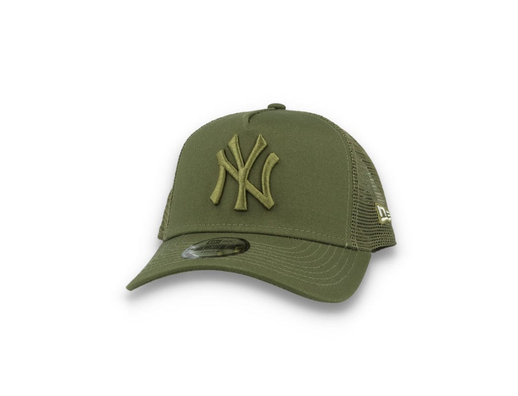 Kids Tonal Mesh Trucker New York Yankees  Olive/olive - LOKK