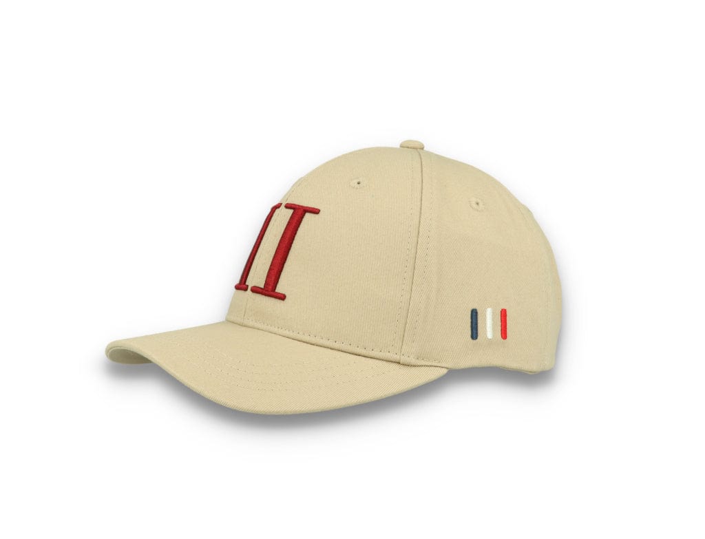 Encore Organic Baseball Cap Dark Sand/Burnt Red - LOKK