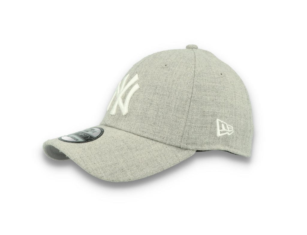 39THIRTY New York Yankees Wool Heather Grey/white - LOKK