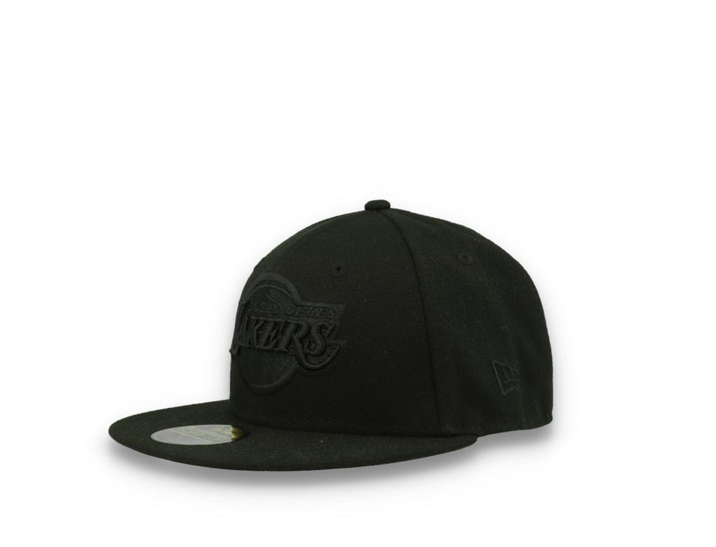 59FIFTY Black On Black NBA Essential Los Angeles Lakers