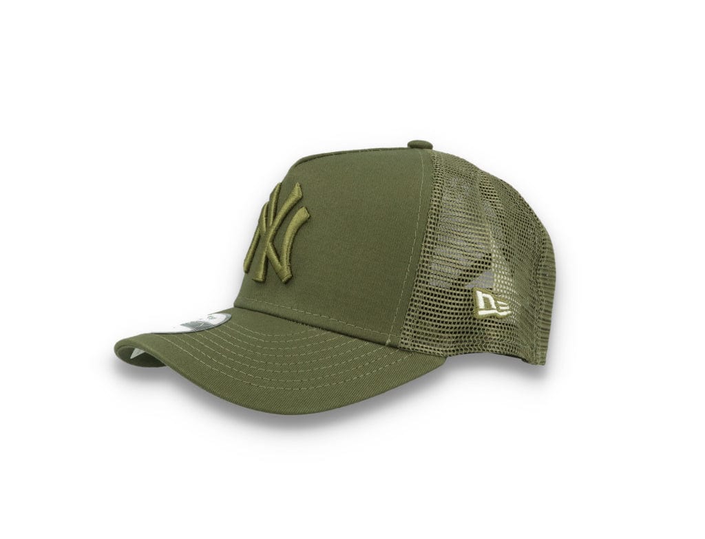 Kids Tonal Mesh Trucker New York Yankees  Olive/olive - LOKK