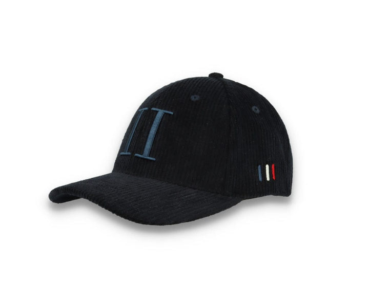 Encore Corduroy Baseball Cap Dark Navy - LOKK