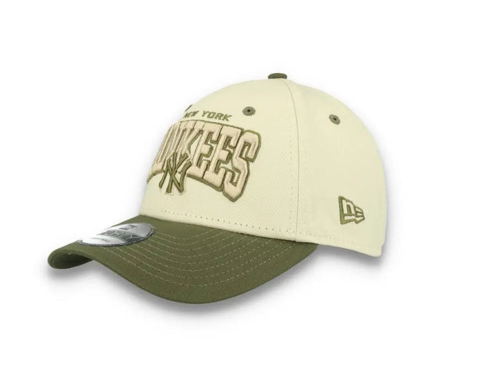 9FORTY White Crown New York Yankees Ivory/Olive - LOKK